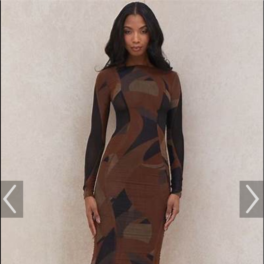 House of CB ‘Cassidy’ Midi Dress in Medium